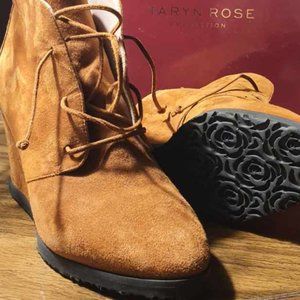 Tan Marta Suede Ankle Boot